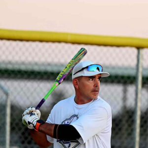 Tony Arrigoni Playing Softball